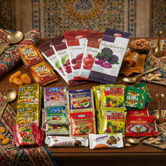 Authentic Iranian Lavashak - Mix Fruit Leather Sheets (Pomegranate, Plum, Cherry, Blackberry, Apricot) Viral Persian Sour Candy & Chatpata Snack