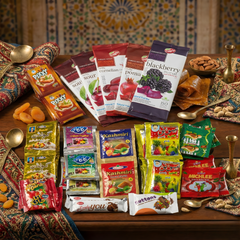 Lavashak Pack - Authentic Iranian Fruit Leather Sheets, Hampa, Imista, Fruity Bar, Aloocha, Imli (Free Shipping)